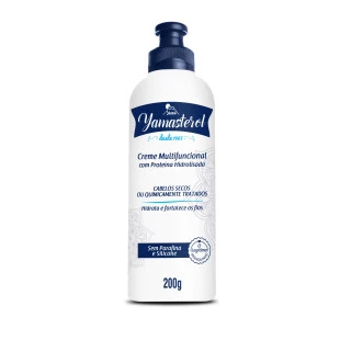 CREME CAPILAR YAMA 200G YAMASTEROL - MULTIFUNCIONAL PROTEINA HIDROLISADA