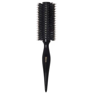 ESCOVA PARA CABELO RICCA - 23MM - MADEIRA BLACK PORCUPINE - ref 1397