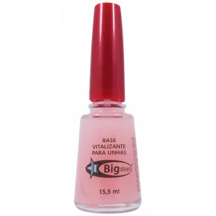 BASE DE UNHA BIG UNIVERSO 15ML - REVITALIZANTE ROSA