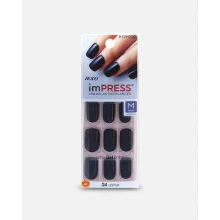UNHA POSTIÇA KISS IMPRESS - ALL FIRED U - AUTOCOLANTES - 24UN