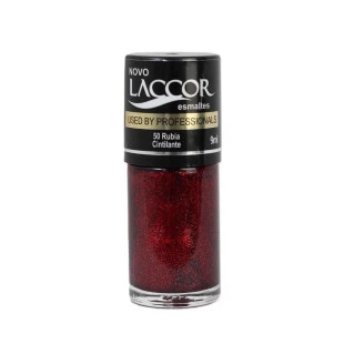 ESMALTE LACCOR CINTILANTE - RUBI