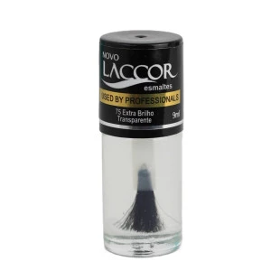 ESMALTE LACCOR TRANSPARENTE - EXTRA BRILHO