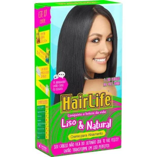KIT CREME ALISANTE HAIRLIFE LISO & NATURAL