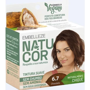 TONALIZANTE NATUCOR 6.7 - CHOCOLATE