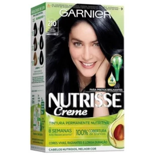 COLORAÇÃO GARNIER NUTRISSE - 210 CAFÉ AZULADO