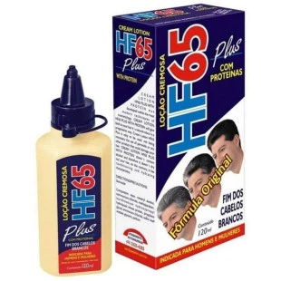 LOÇÃO CREMOSA HF 65 120ML PLUS COM PROTEÍNAS