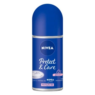 DESODORANTE ROLL-ON NÍVEA 50ML - PROTECT & CARE