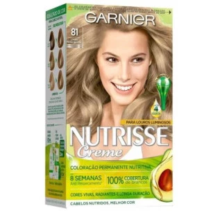 COLORAÇÃO GARNIER NUTRISSE - 81 LOURO PAIXÃO NACIONAL