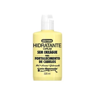 CREME DE PENTEAR GOTA DOURADA 320ML - FORTALECIMENTO DE CABELOS