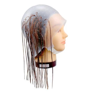 TOUCA PARA MECHAS SANTA CLARA - SILICONE COM VELCRO - ref: 3930