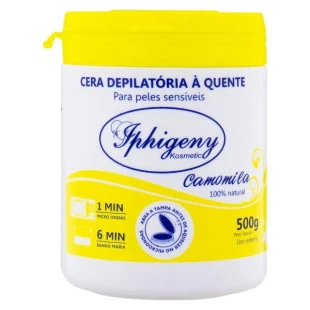 CERA DEPILATÓRIA IPHIGENY 500G CAMOMILA