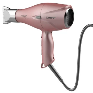 SECADOR DE CABELO TAIFF FOX ION 3 ROSE 2200W - 220V