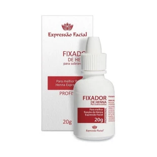 FIXADOR DE HENNA EXPRESSÃO FACIAL 20G - PARA SOBRANCELHA
