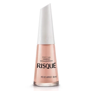 ESMALTE RISQUE CREMOSO - PÓ DE ARROZ