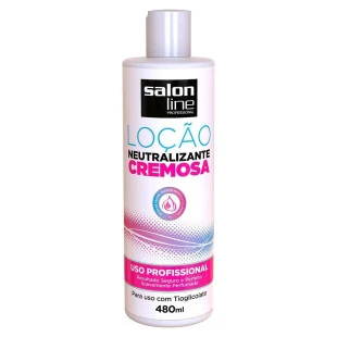 LOÇÃO NEUTRALIZANTE SALON LINE 480ML - CREMOSA