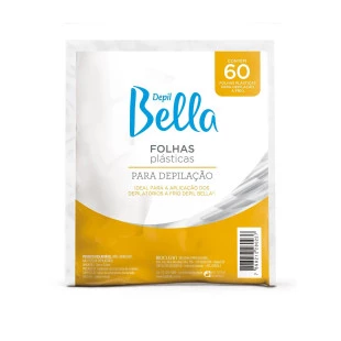 FOLHAS PLASTICAS PARA DEPILAÇÃO - DEPIL BELLA 60UN