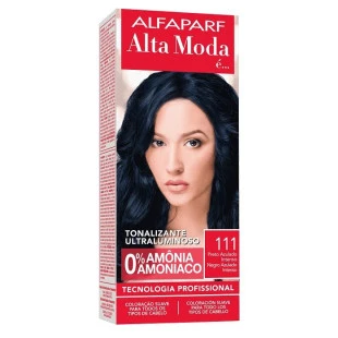 TONALIZANTE ALTA MODA - 111 - PRETO AZULADO