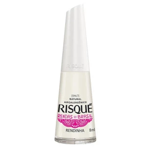 ESMALTE RISQUE NATURAL - RENDAS DOS BRASIL - RENDINHA