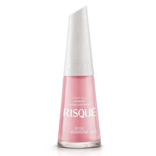 ESMALTE RISQUE CREMOSO - ROSE BOMBOM