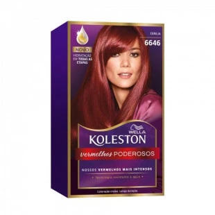 COLORAÇÃO KOLESTON - VERMELHOS PODEROSOS - 6646 CEREJA