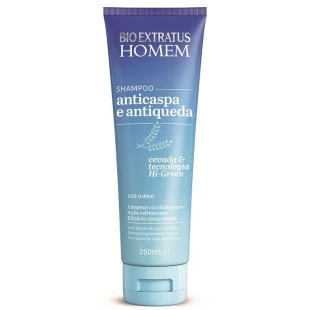 SHAMPOO BIO EXTRATUS 250ML - HOMEM - ANTICASPA E ANTIQUEDA