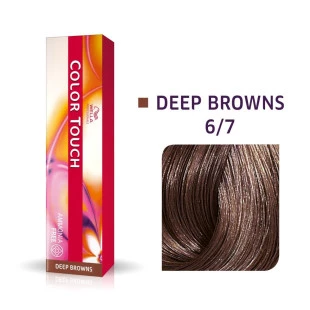 TONALIZANTE WELLA 60G COLOR TOUCH 6/7 - LOIRO MARROM ESCURO