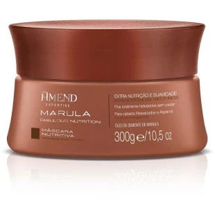 MÁSCARA CAPILAR AMEND 300G - NUTRITIVA - MARULA FABULOUS NUTRITION
