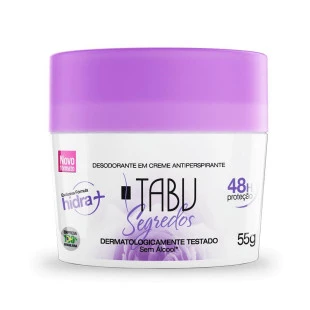 DESODORANTE CREME TABU 55G - SEGREDOS
