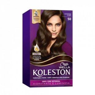 COLORAÇÃO KOLESTON - 50 CASTANHO CLARO