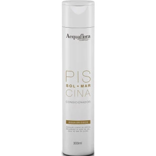 CONDICIONADOR ACQUAFLORA 300ML SOL MAR PISCINA - ÁGUA DE COCO