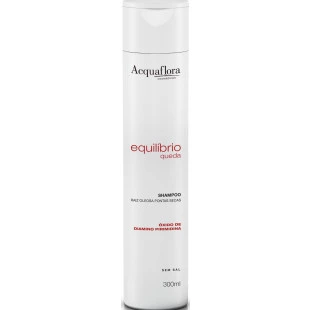 SHAMPOO ACQUAFLORA 300ML - EQUILIBRIO QUEDA - RAIZ OLEOSA PONTA SECA