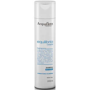 SHAMPOO ACQUAFLORA 240ML - EQUILIBRIO CASPA - RAIZ OLEOSA
