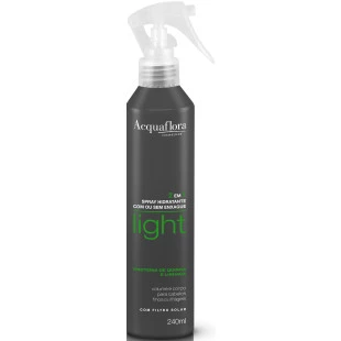 SPRAY HIDRATANTE ACQUAFLORA 240ML LIGHT - VOLUME PARA CABELOS FINOS