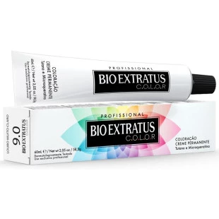 COLORACAO BIO EXTRATUS COLOR 9.0 - LOURO MUITO CLARO