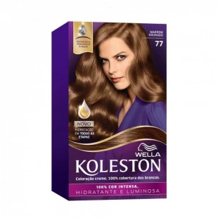 COLORAÇÃO KOLESTON - 77 MARROM DOURADO