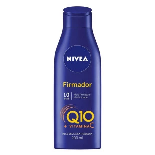 HIDRATANTE CORPORAL NÍVEA 200ML - FIRMADOR - Q10 + VITAMINA C - PELE SECA