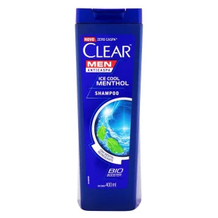 SHAMPOO CLEAR 400ML ICE COOL MENTHOL