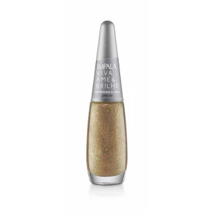 ESMALTE IMPALA GLITTER - VIVA,AME E BRILHE - COMEMORE A VIDA