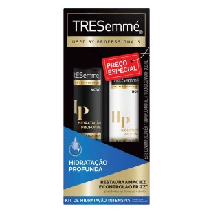 KIT TRESEMME HIDRATAÇÃO PROFUNDA - SHAMPOO 400ML + CONDICIONADOR 200ML
