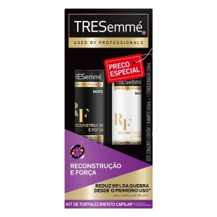 KIT TRESEMME RECONSTRUÇÃO E FORÇA - SHAMPOO 400ML + CONDICIONADOR 200ML