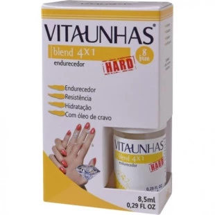 BASE UNHA VITAUNHAS HARD - ENDURECEDOR - BLEND 4X1