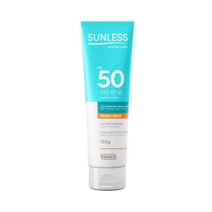 PROTETOR SOLAR SUNLESS 120G - TOQUE SECO - FPS 50
