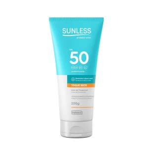 PROTETOR SOLAR SUNLESS 200G - TOQUE SECO - FPS 50