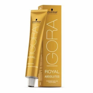 COLORAÇÃO IGORA ROYAL ABSOLUTES 6.60 - LOURO ESCURO MARRON NATURAL