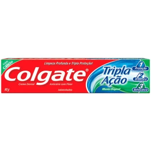 CREME DENTAL COLGATE 90G - TRIPLA AÇÃO