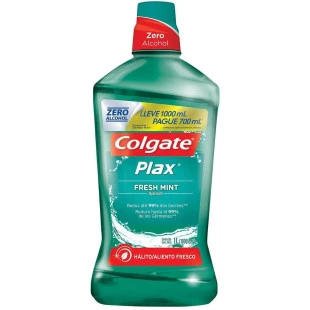 ENXAGUANTE BUCAL COLGATE 500ML - PLAX - FRESH MINT