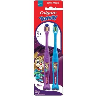 ESCOVA DENTAL COLGATE TANDY - EXTRA MACIA - 2 UNIDADES