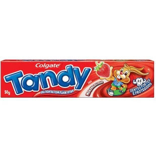 CREME DENTAL COLGATE TANDY 50G - MORANGOSTOSO