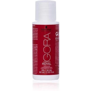 ÁGUA OXIGENADA IGORA 60ML 30 VOLUMES ROYAL