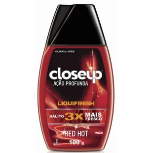 GEL DENTAL CLOSEUP RED HOT 100G - LIQUIFRESH